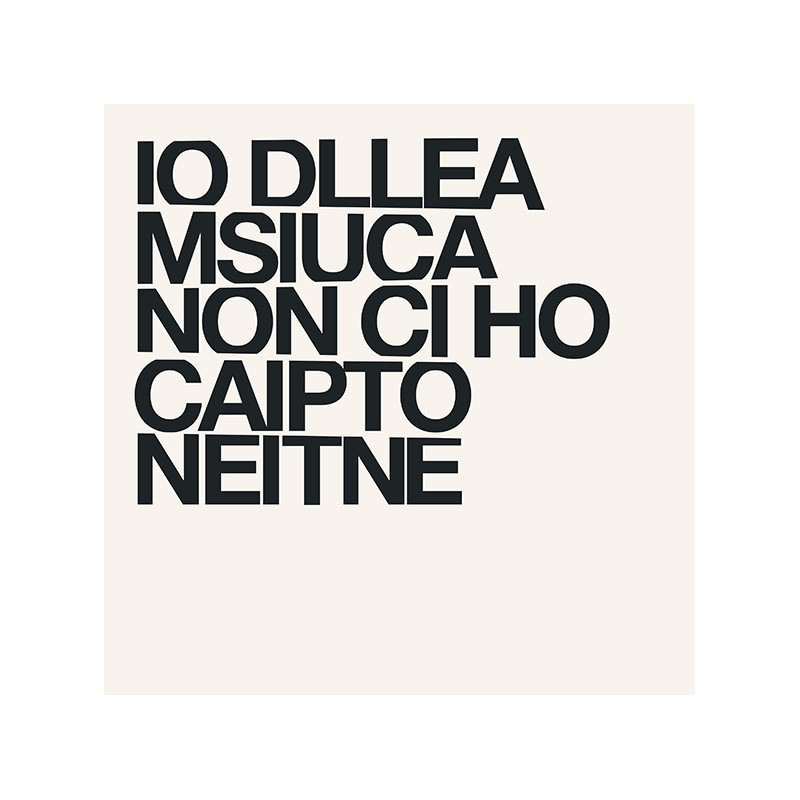 IO DELLA MUSICA NON CI HO CAPITO NIENTE