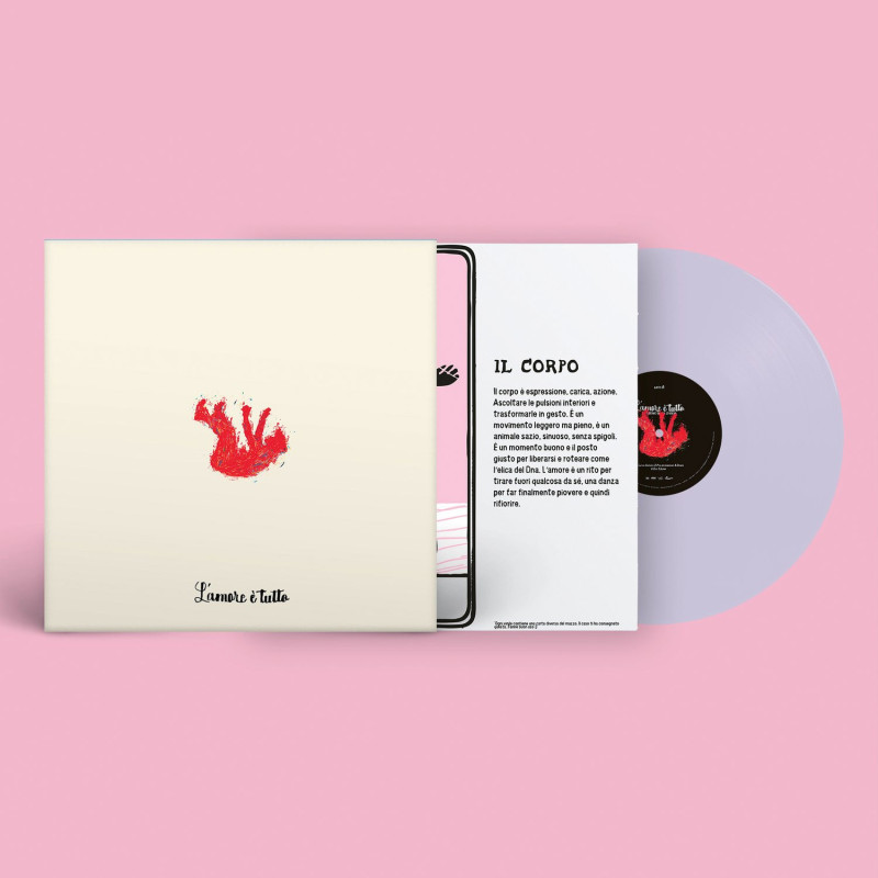 L'AMORE E' TUTTO - LP TRASPARENTE