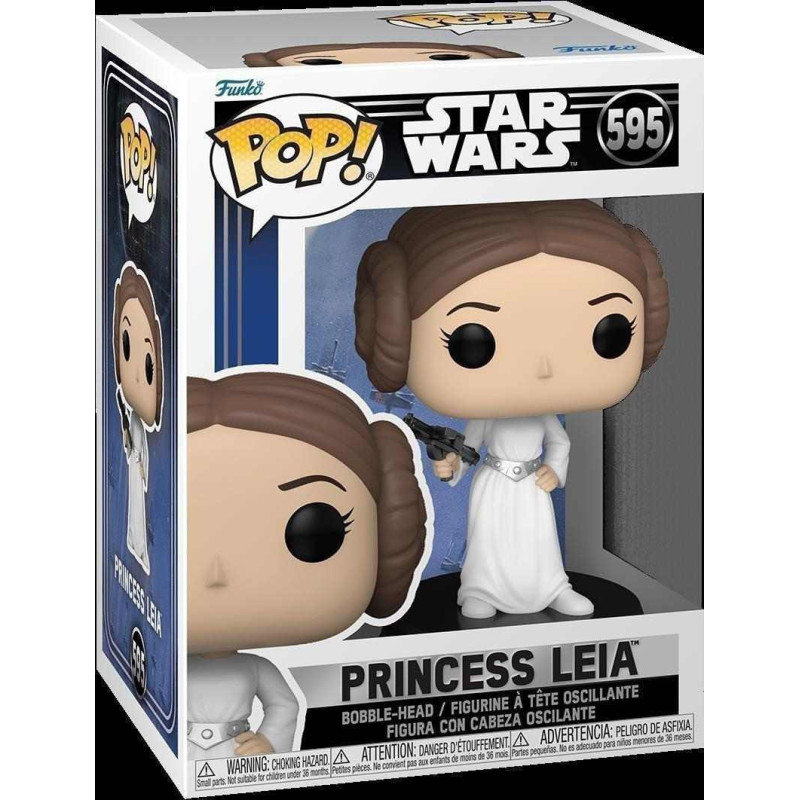 STAR WARS: FUNKO POP! - LEIA (VINYL FIGURE 595)