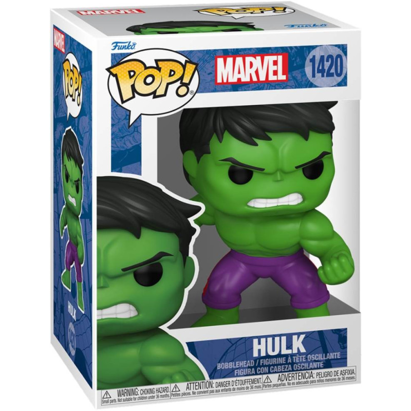 MARVEL: FUNKO POP! - HULK (VINYL FIGURE 1420)