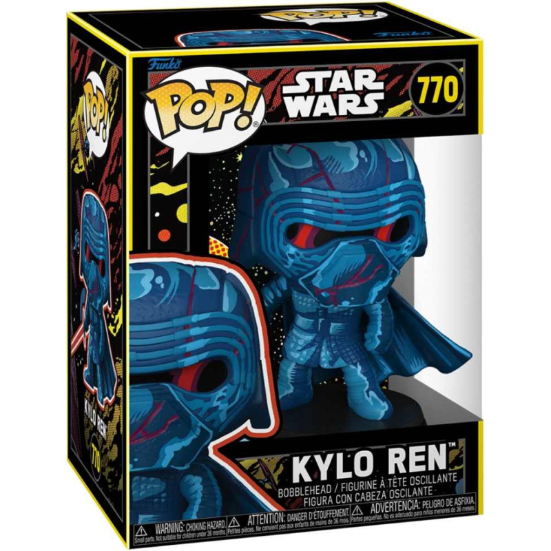 STAR WARS: FUNKO POP! - KYLO REN (RETRO) (VINYL FIGURE 770)