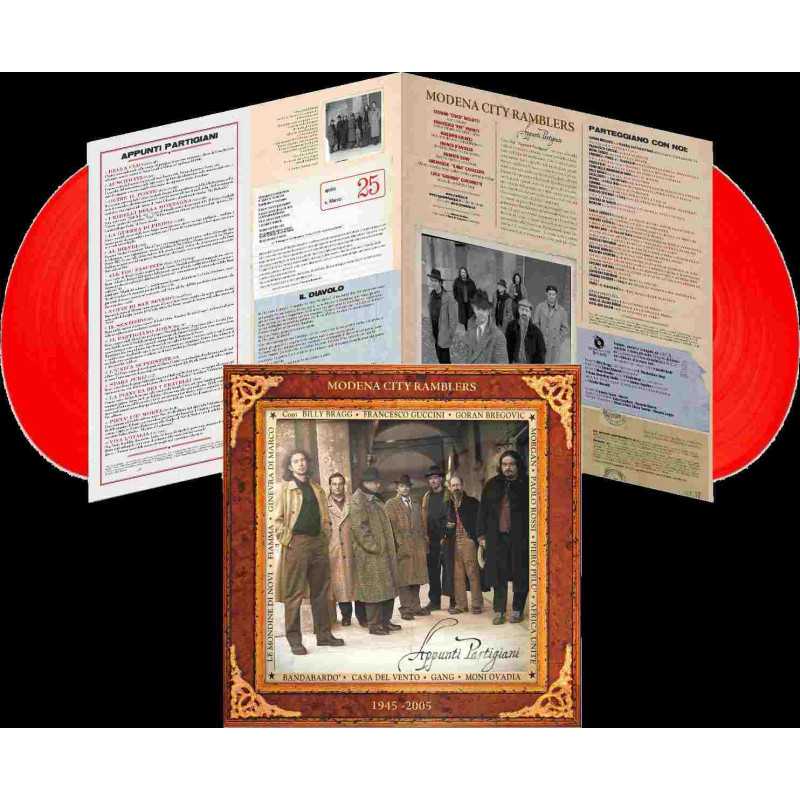 APPUNTI PARTIGIANI 25° ANNIVERSARIO (2LP ROSSO)
