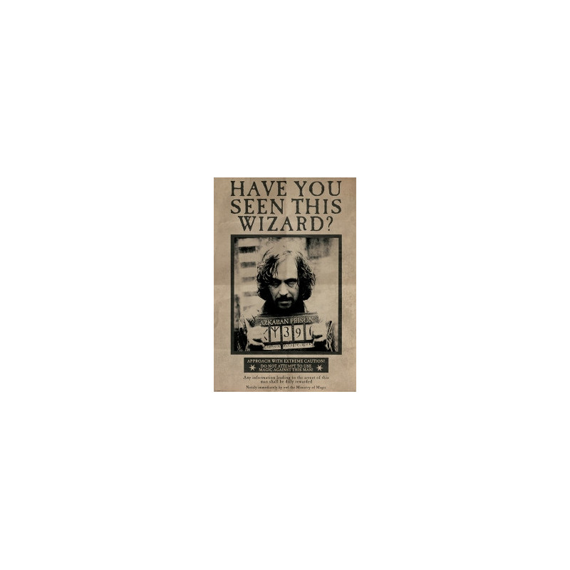 HARRY POTTER: PYRAMID - WANTED SIRIUS BLACK (POSTER MAXI 61X91,5 CM)