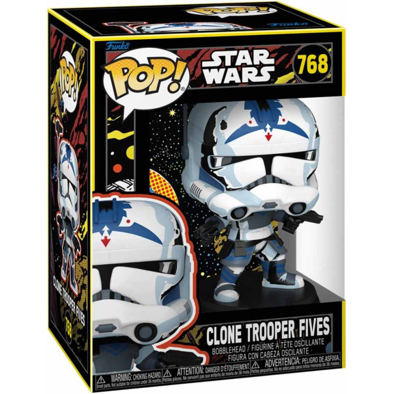 STAR WARS: FUNKO POP! - CLONE WARS TROOPER FIVES (RETRO) (VINYL FIGURE 768)