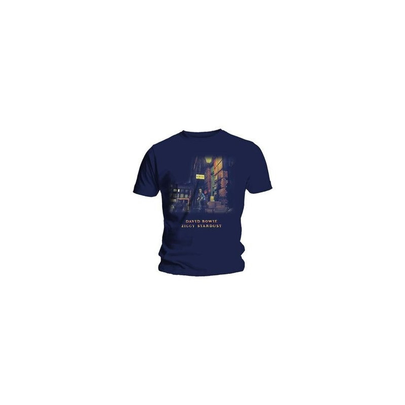 DAVID BOWIE UNISEX T-SHIRT: ZIGGY STARDUST (XX-LARGE)