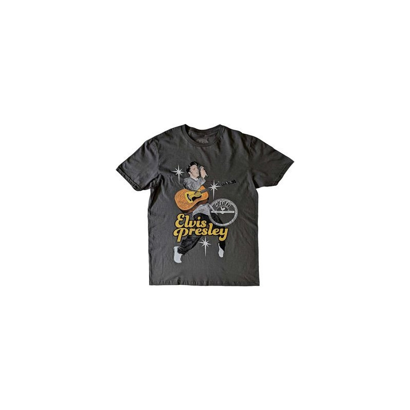 SUN RECORDS UNISEX : ELVIS TOES (CHARCOAL GREY)