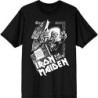IRON MAIDEN UNISEX T-SHIRT: EST. 1975 NO PRAYER GRAVE (BLACK)á
