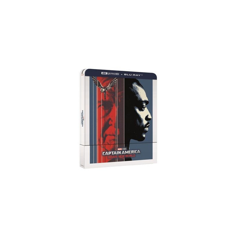 CAPTAIN AMERICA: BRAVE NEW WORLD - 4K STEELBOOK (BD 4K + BD HD) + CARD