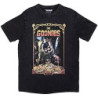 THE GOONIES UNISEX STONE WASH T-SHIRT: MOVIE POSTER (BLACK)