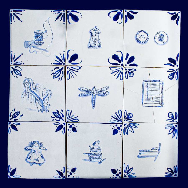 DRAGONFLY (TILE BLUE VINYL)