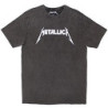 METALLICA_LOGO STONE WASH_UNI_CHAR_TS:  L