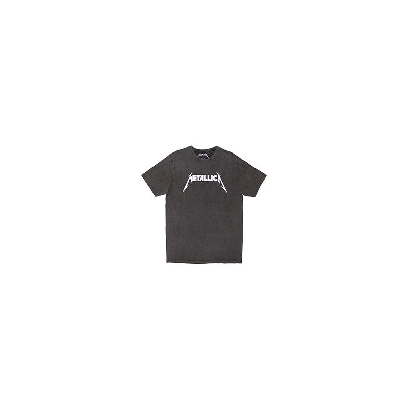 METALLICA_LOGO STONE WASH_UNI_CHAR_TS:  S