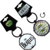 THE BEATLES KEYCHAIN:DROP T/SGT PEPPER DRUM (DOUBLE SIDED)