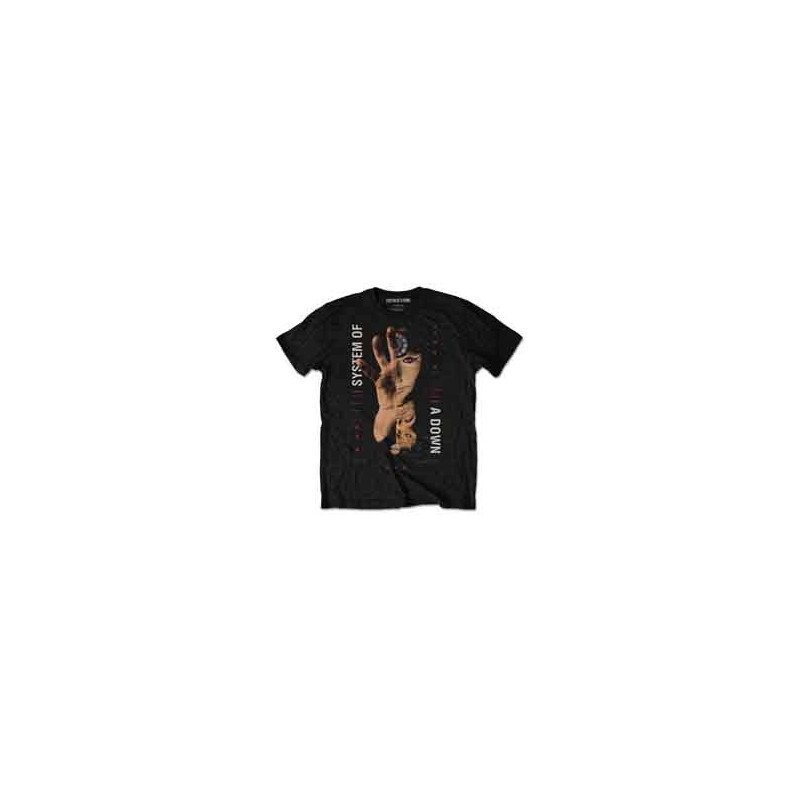 SYSTEM OF A DOWN UNISEX T-SHIRT:PHAROAH (BLACK)