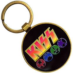 KISS KEYCHAIN:ARMY/LOGO &...