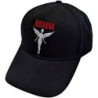 NIRVANA UNISEX BASEBALL CAP:ANGELIC (BLACK)