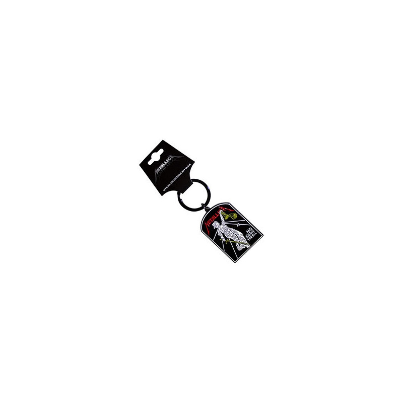 METALLICA KEYCHAIN:AND JUSTICE FOR ALL TOMBSTONE