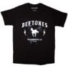DEFTONES UNISEX T-SHIRT:ELECTRIC PONY (BLACK)