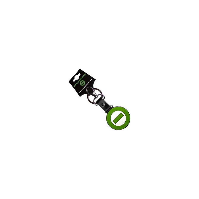 TYPE OR NEGATIVE KEYCHAIN:NEGATIVE EMBLEM