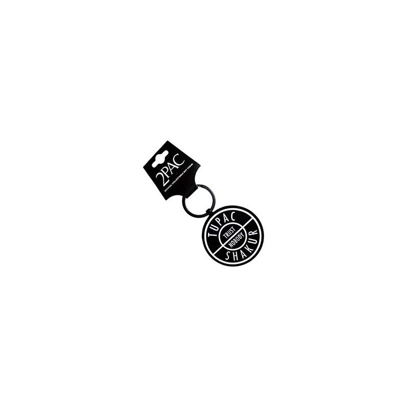 TUPAC KEYCHAIN:TRUST NOBODY