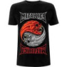 METALLICA UNISEX T-SHIRT:YIN YANG (BLACK)
