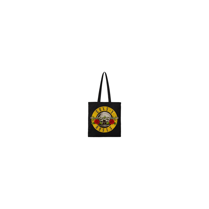 GUNS N'ROSES COTTON TOTE BAG:ROSES LOGO