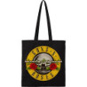GUNS N'ROSES COTTON TOTE BAG:ROSES LOGO