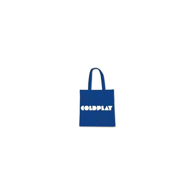 COLDPLAY ECO SHOPPER:LOGO TREND VERSION (BLUE) BACK PRINT