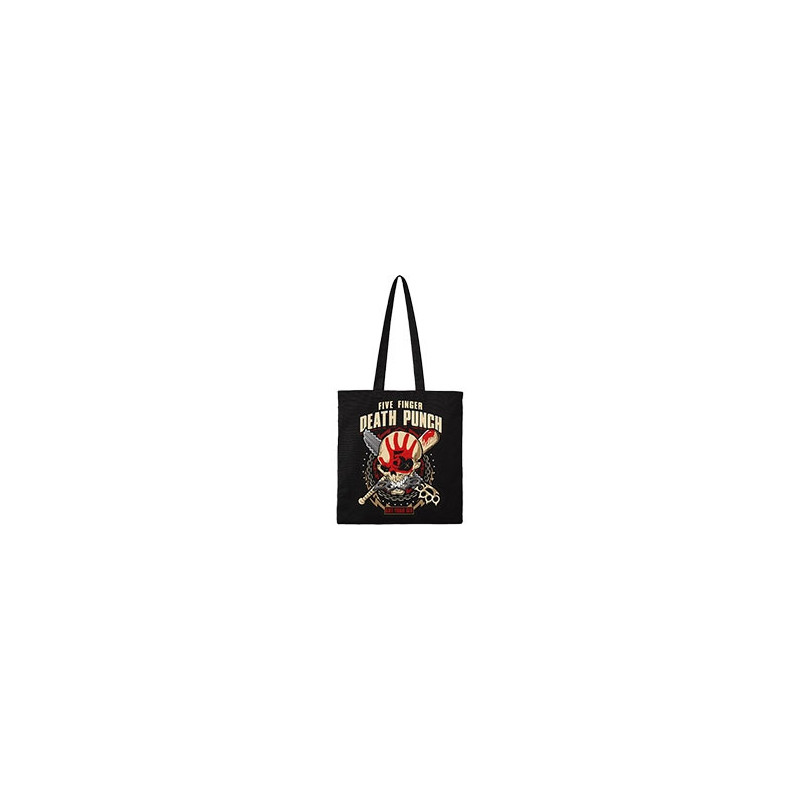 FIVE FINGER DEATH PUNCH COTTON TOTE BAG:GOT YOUR SIX