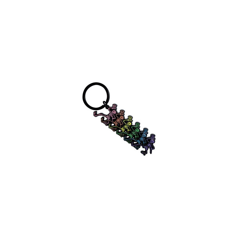 GRATEFUL DEAD KEYCHAIN:DANCING SKELETONS