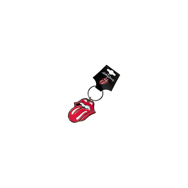 ROLLING STONES KEYCHAIN:CLASSIC TONGUE METAL