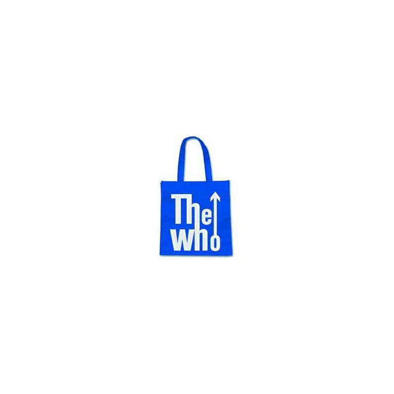 THE WHO ECO SHOPPER:LOGO TREND VERSION (BLUE) (BACK PRINT)