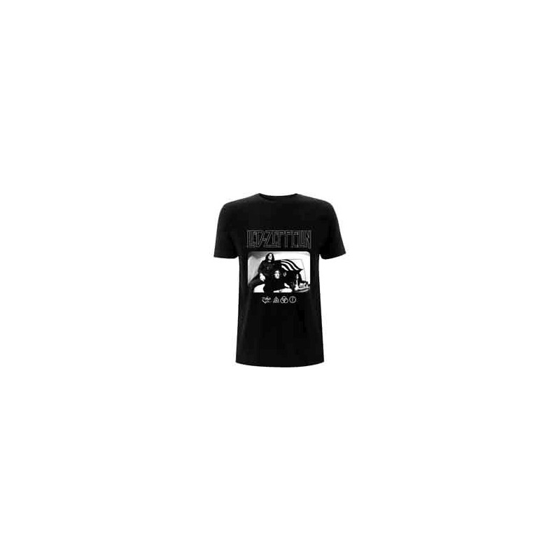 LED ZEPPELIN:ICON LOGO PHOTO (BLACK)