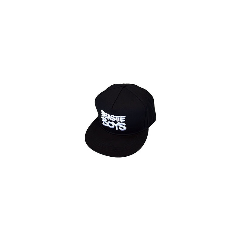THE BEASTIE BOYS UNISEX SNAPBACK CAP:CHECK YOUR HEAD LOGO (BLACK)