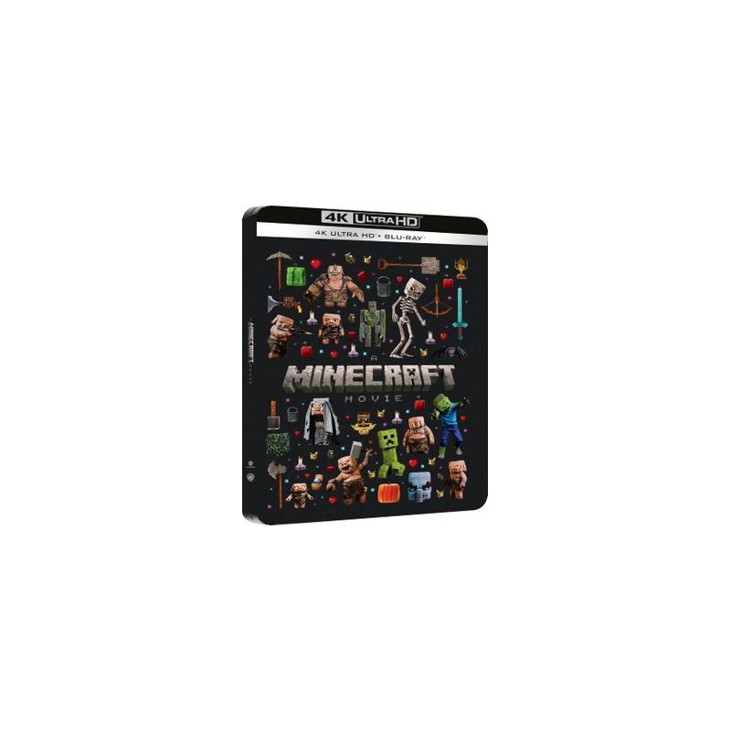 FILM MINECRAFT (UN) STEELBOOK 1 'COLLECTORS' (4K ULTRA HD + BLU-RAY)