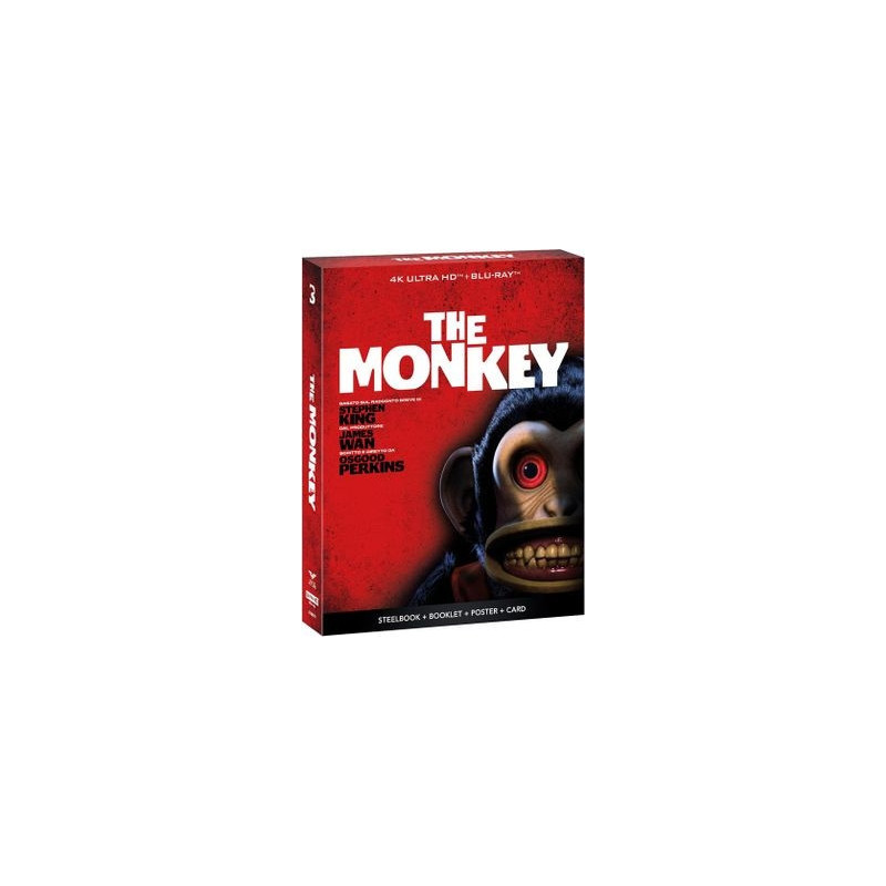 THE MONKEY - ULTRA LIMITED EDITION 4K STEELBOOK (BD4K+BD HD)