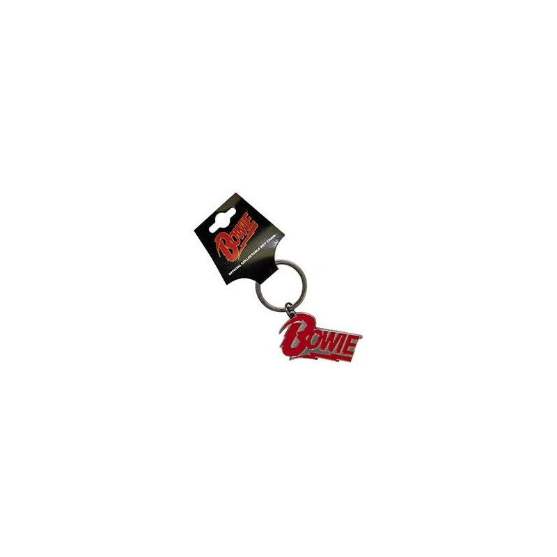 DAVID BOWIE KEYCHAIN:LOGO 2