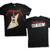 METALLICA UNISEX TEE: EET FUK (BACK PRINT) (MEDIUM)