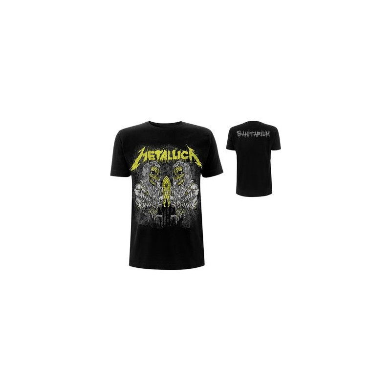 METALLICA UNISEX TEE: SANITARIUM (BACK PRINT) (MEDIUM)