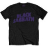 BLACK SABBATH - WAVY LOGO VINTAGE (T-SHIRT UNISEX TG. S)