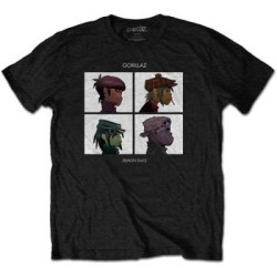 GORILLAZ UNISEX T-SHIRT:...