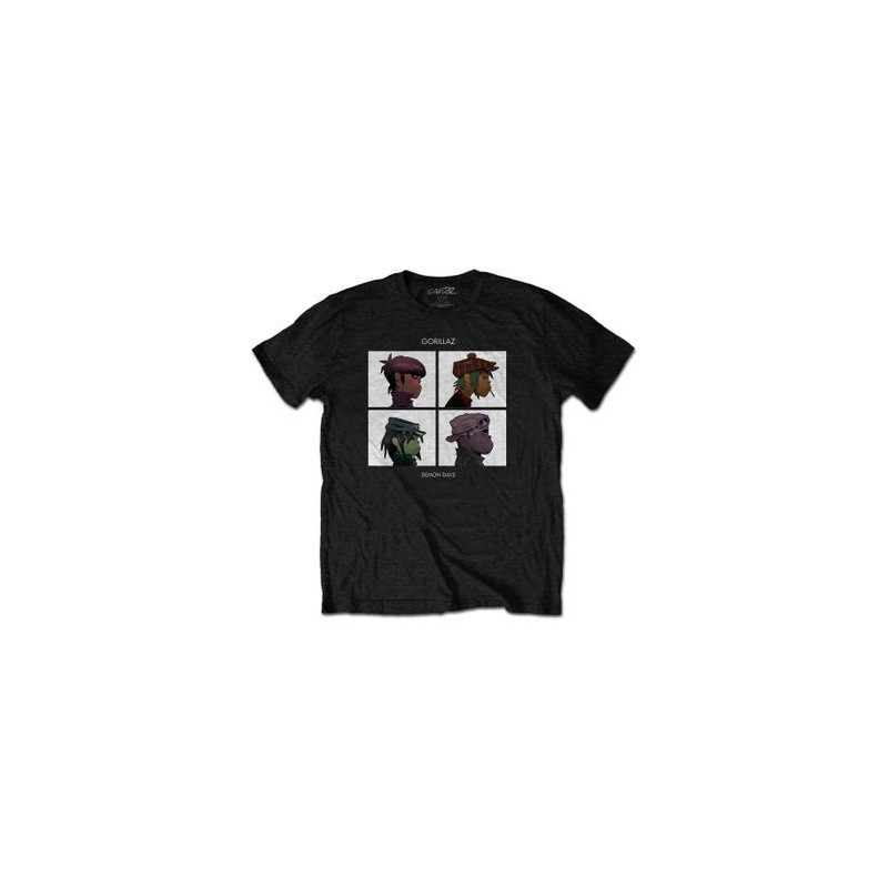 GORILLAZ UNISEX T-SHIRT: DEMON DAYS (SMALL)
