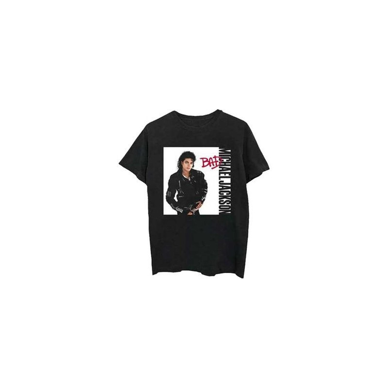 MICHAEL JACKSON UNISEX TEE: BAD (SMALL)