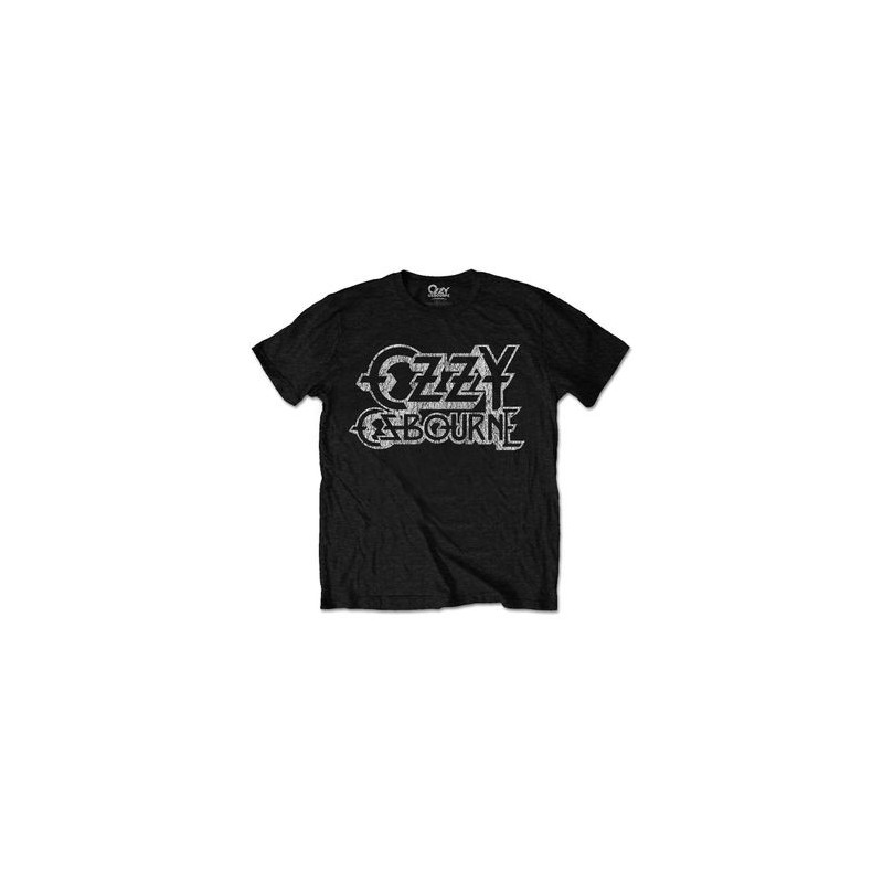 OZZY OSBOURNE VINTAGE LOGO MENS BLK