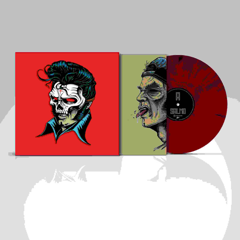 HELLVISBACK (LP MARBLE RED+BLACK