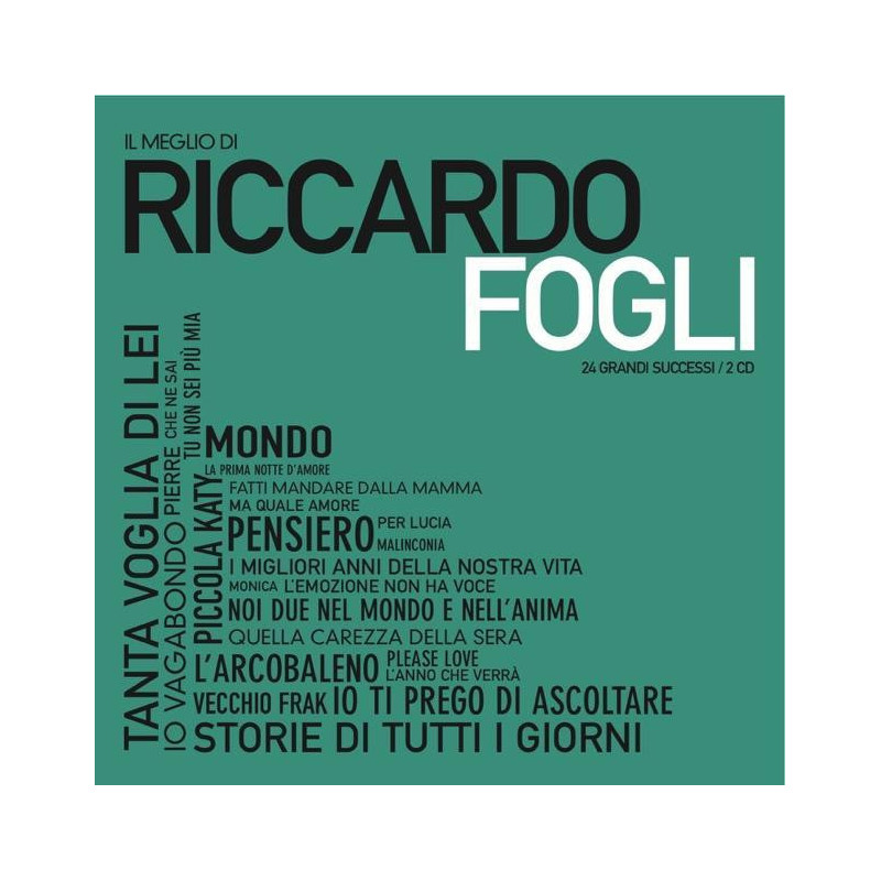 IL MEGLIO DI  RICCARDO FOGLI