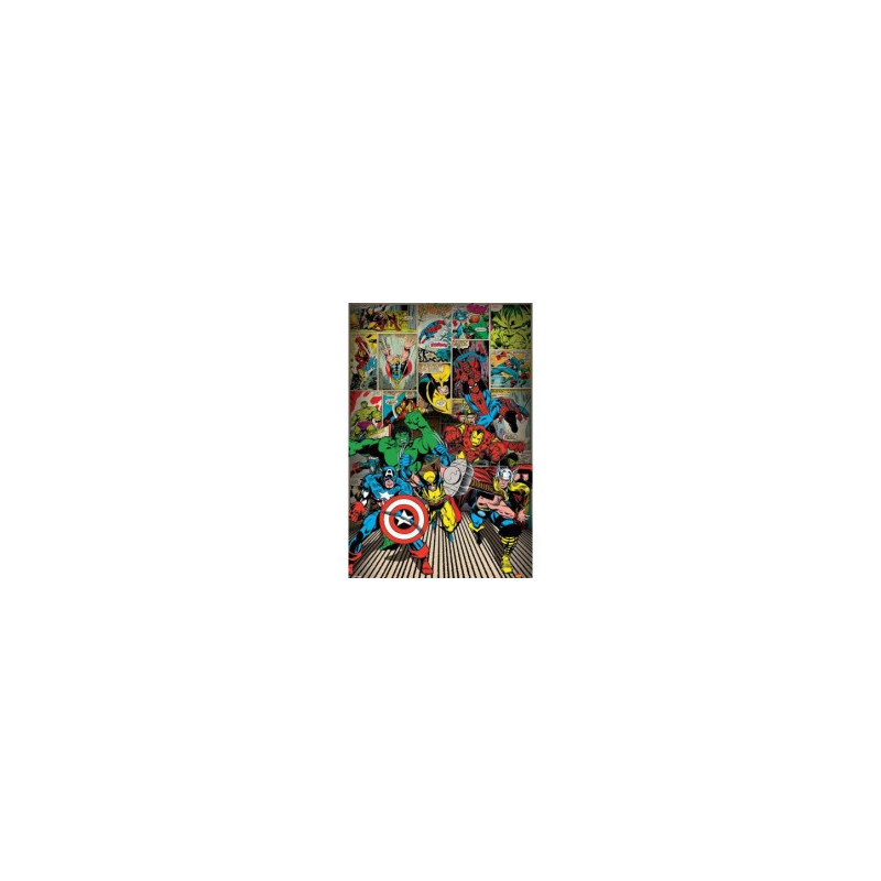 MARVEL: PYRAMID - HERE COME THE HEROES (POSTER MAXI 61X91,5 CM)