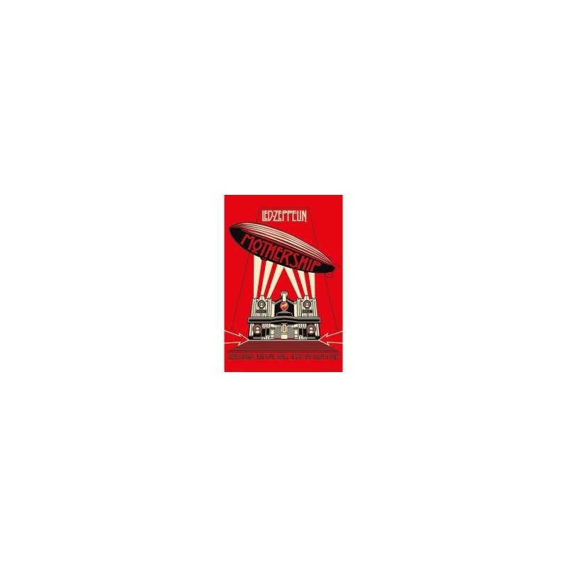LED ZEPPELIN: PYRAMID - MOTHERSHIP RED (POSTER MAXI 61X91,5 CM)