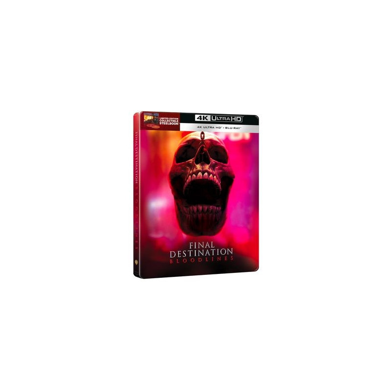 FINAL DESTINATION BLOODLINES STEELBOOK 1 'TEASER' (4K ULTRA HD + BLU-RAY)