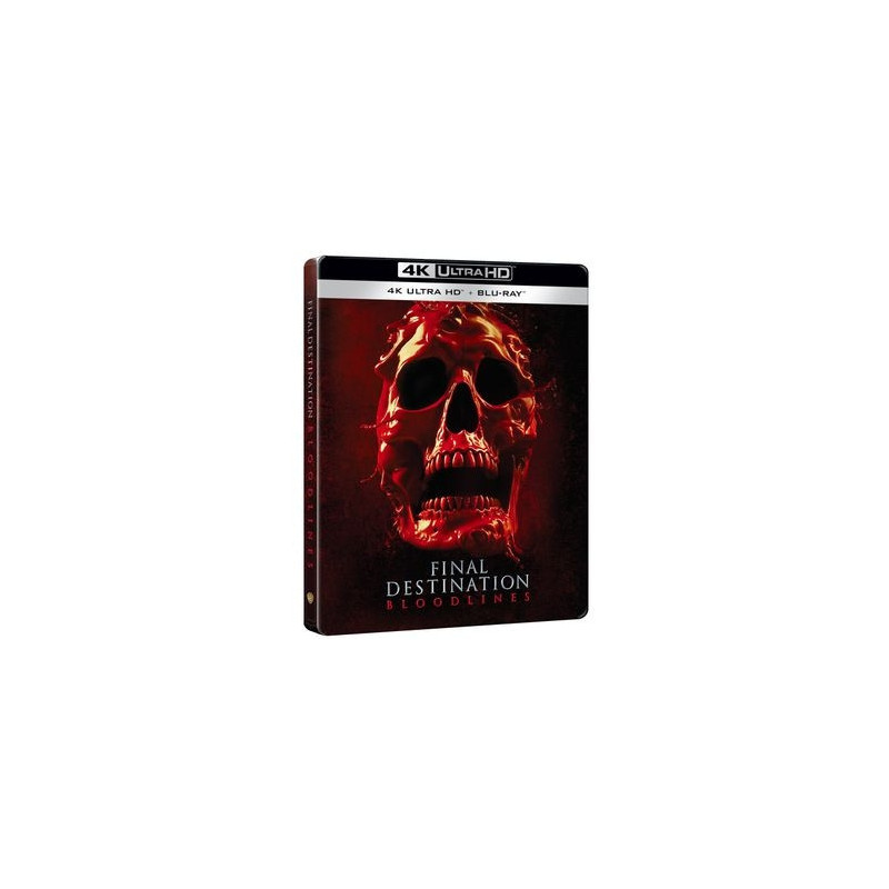 FINAL DESTINATION BLOODLINES STEELBOOK 3 'ALT SKULL' (4K ULTRA HD + BLU-RAY)